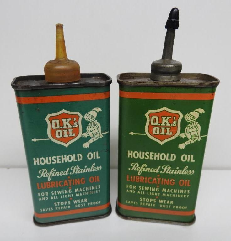O.K.'s Oils Household Oil Handy Oiler Can Pair (1 of 3)