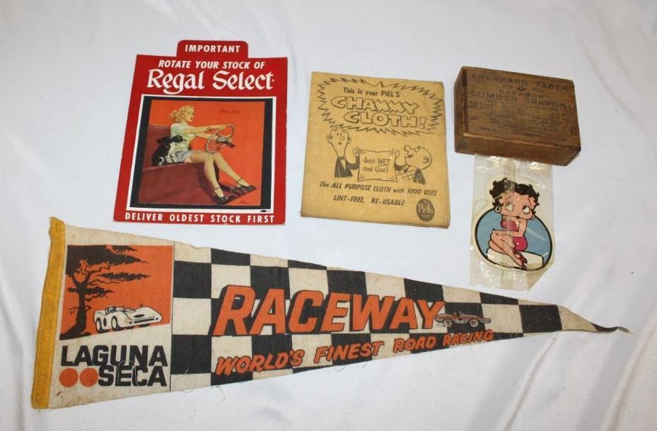 Group of 5 Advertising Items Regal Select, Laguna Seca (1 of 6)