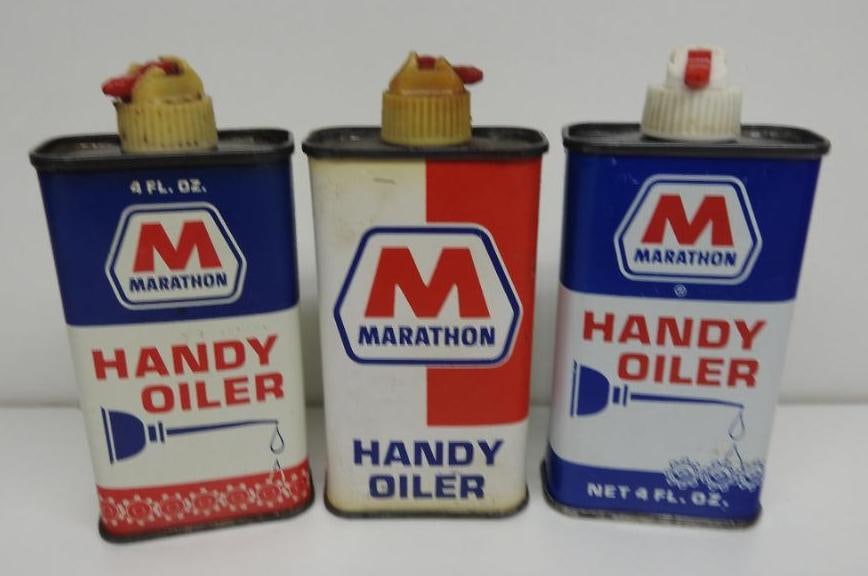 Group of Marathon Handy Oiler Cans (1 of 3)