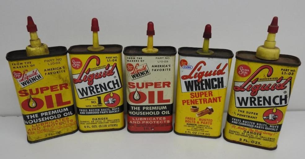 Liquid Wrench Handy Oiler Can Group (1 of 2)