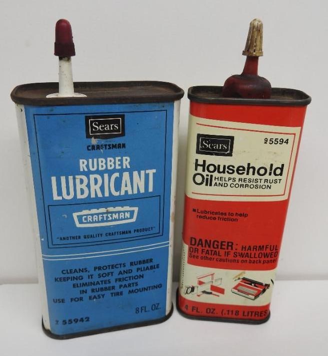 Pair of Sears Handy Oil Cans (1 of 2)