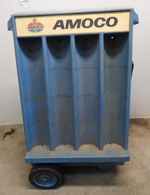 Amoco Quart Oil Can Rack (1 of 5)