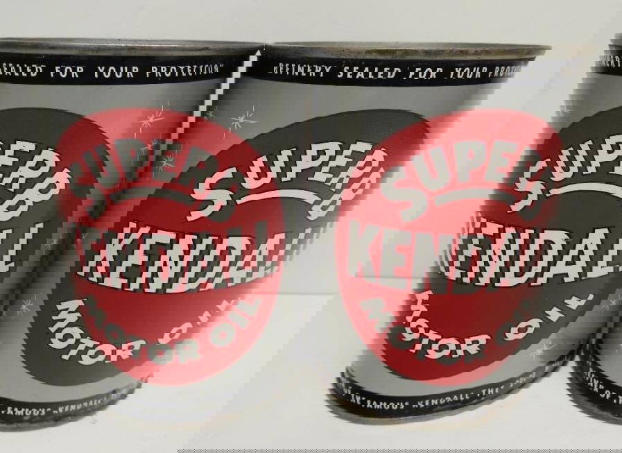 Kendall Superb Motor Oil Quart Cans Auction