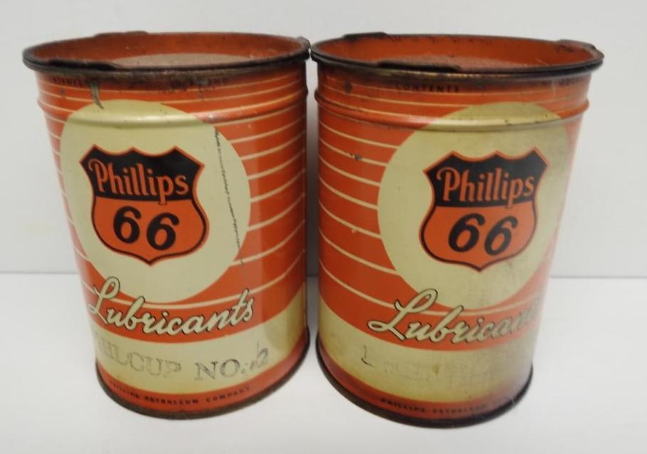 Phillips Lubricants Grease Cans (1 of 2)