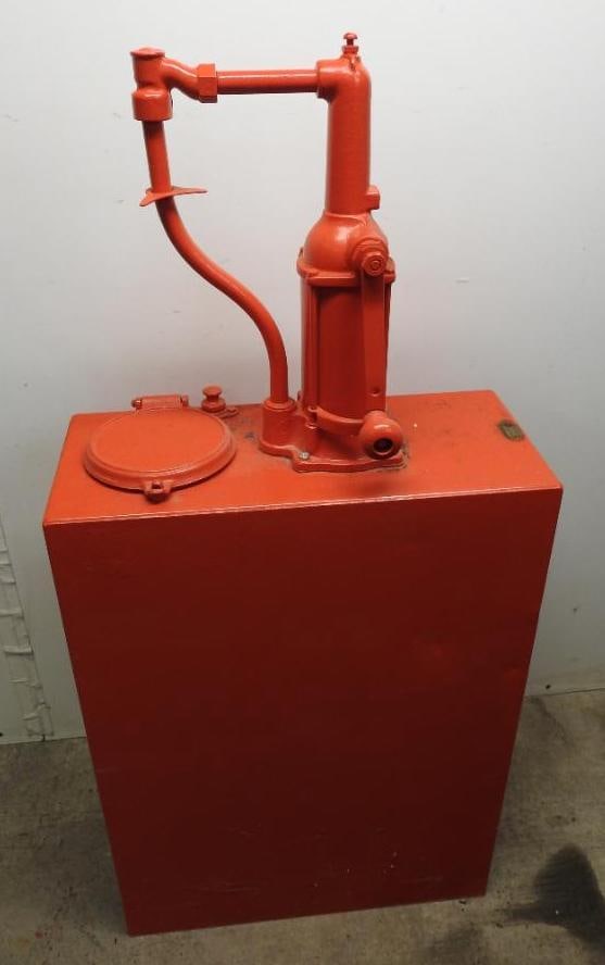 Repainted Red Bulk Oil Lubester (1 of 3)