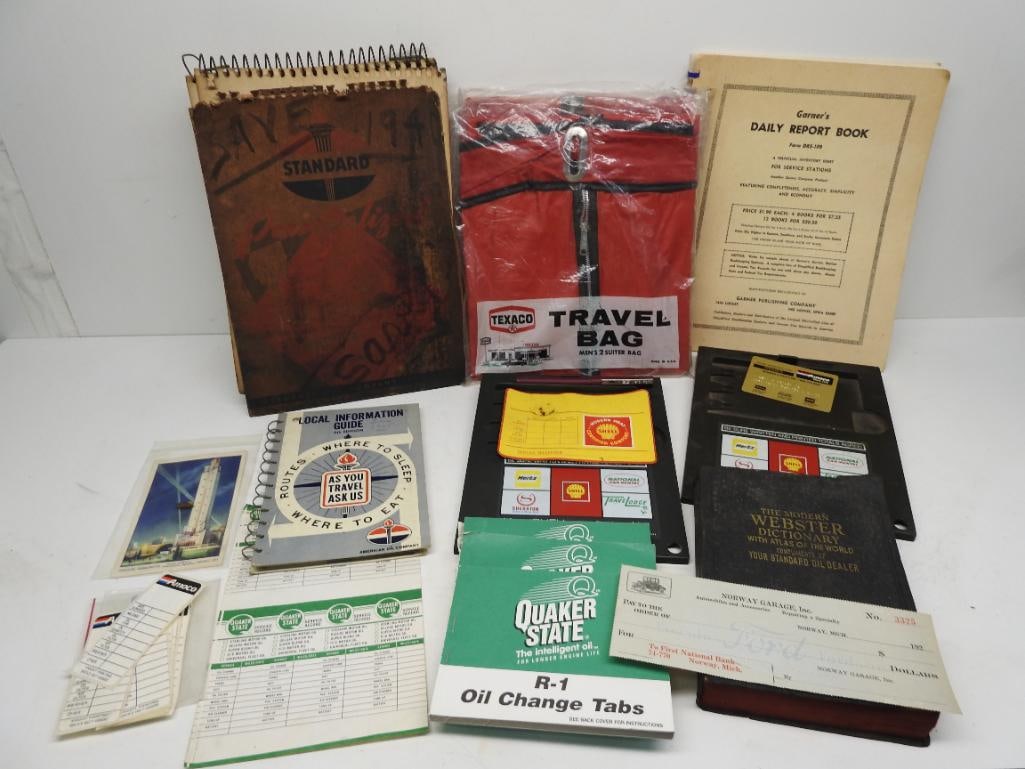 Large Group of Assorted Gas Station Items (1 of 7)