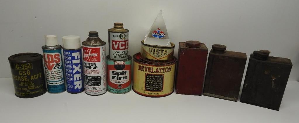 Large Group of Assorted Product Tins (1 of 5)