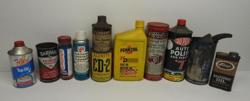 Large Group of Assorted Product Tins (1 of 5)