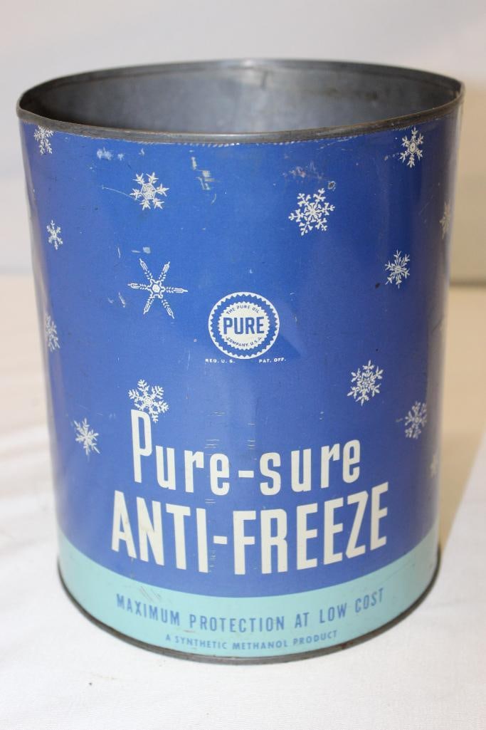 Pure Sure 1 Gallon Antifreeze Can (1 of 3)