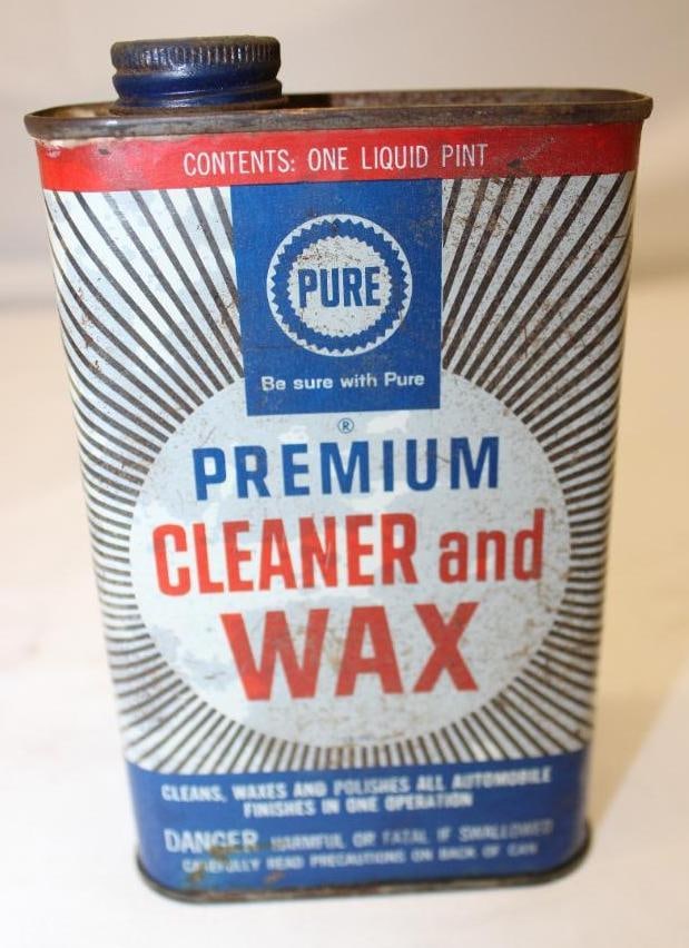 Pure 1 Pint Premium Cleaner and Wax Can (1 of 4)