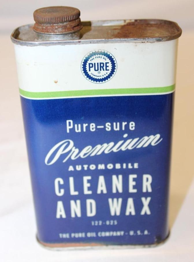 Pure Sure 1 Pint Premium Cleaner and Wax Can (1 of 3)