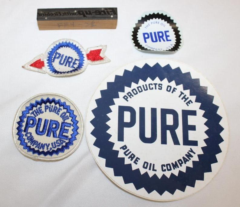Lot of Pure Oil Co Advertising Items (1 of 5)