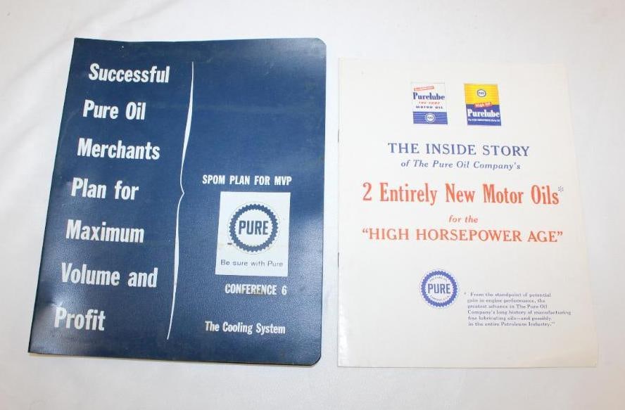 Group of 2 Pure Oil Advertising Books (1 of 6)