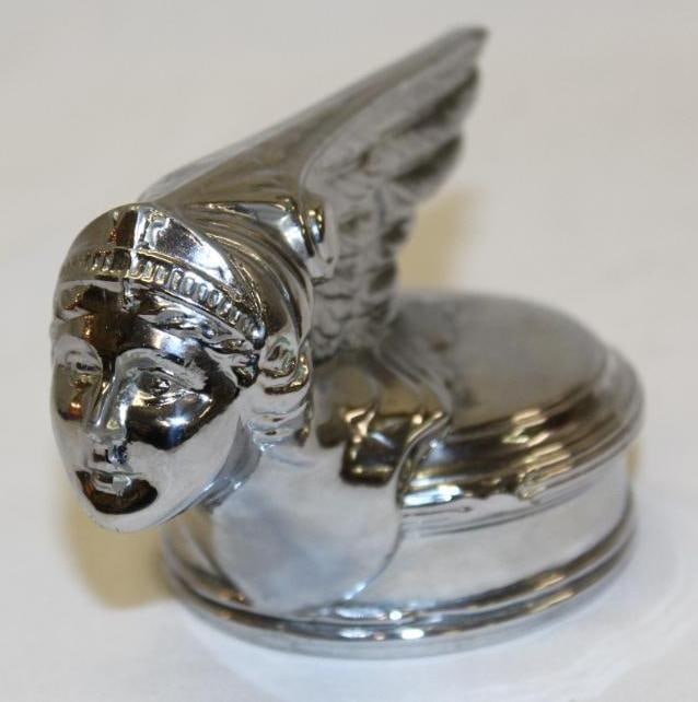 1928 Buick Goddess Radiator Mascot Hood Ornament (1 of 5)