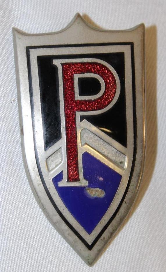 1929 Peerless Motor Car Co Radiator Emblem Badge (1 of 2)
