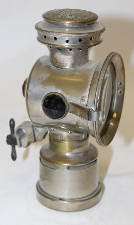 Neverout Carbide Motorcycle Bicycle Lamp Light (1 of 6)