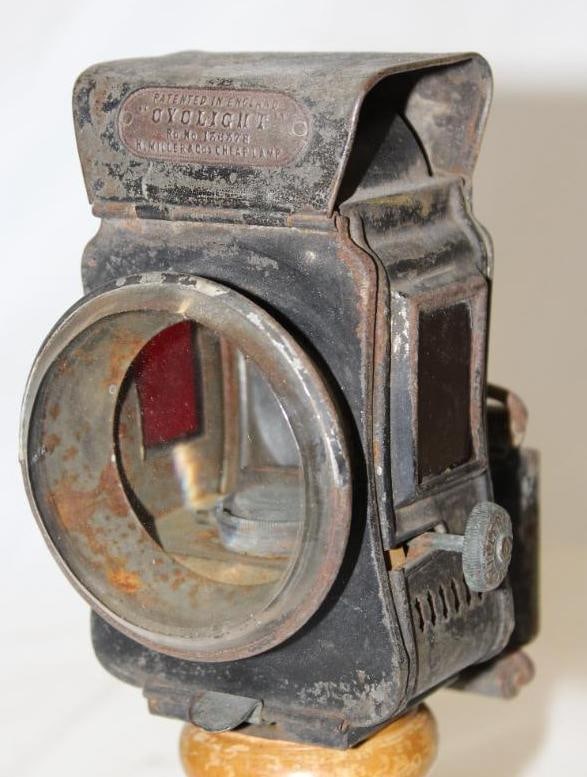 Cyclites Carbide Motorcycle Bicycle Lamp Light (1 of 7)