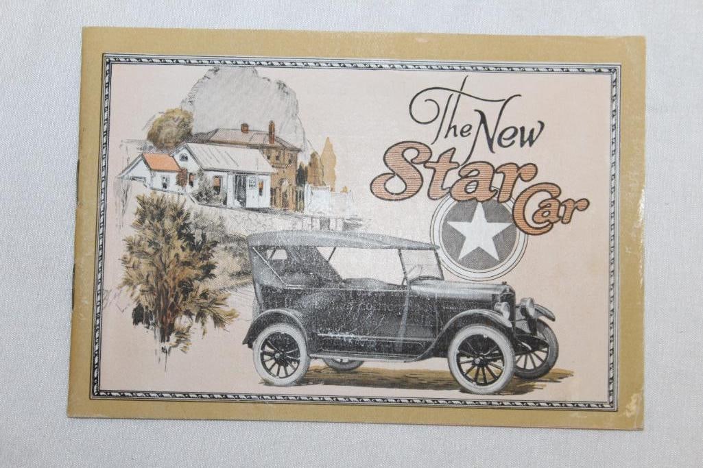 1920's Durant Star Cars Sales Brochure Book (1 of 6)