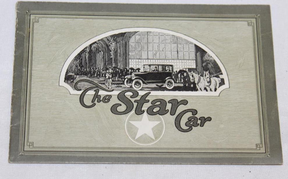 1920's Durant Star Cars Sales Brochure Book (1 of 8)
