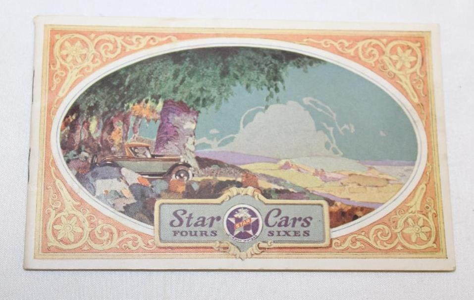 1920's Durant Star Cars Sales Brochure Book (1 of 9)