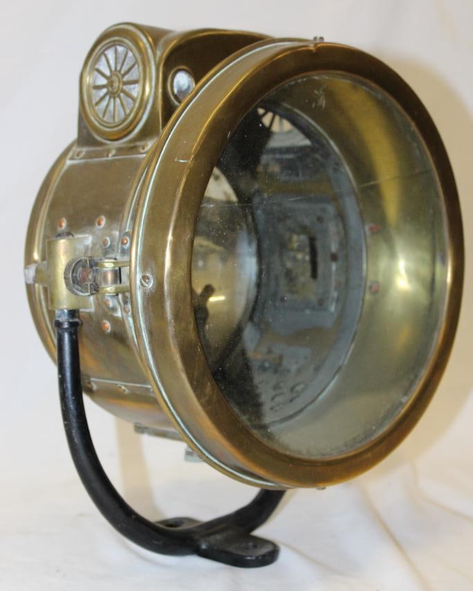 Brass Solarmake Rambler Carbide Headlight (1 of 7)