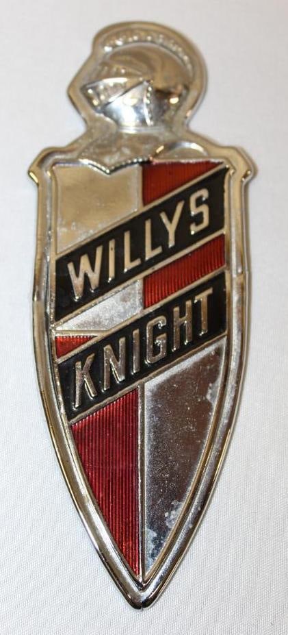 1931 Willys Knight Emblem Badge (1 of 2)
