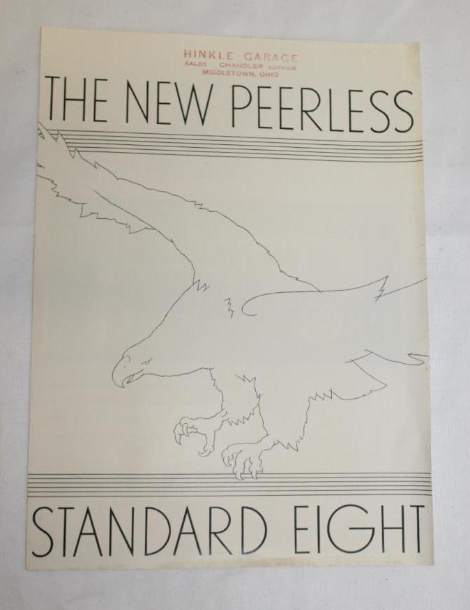 1930 Peerless Standard 8 Sales Brochure Book (1 of 3)