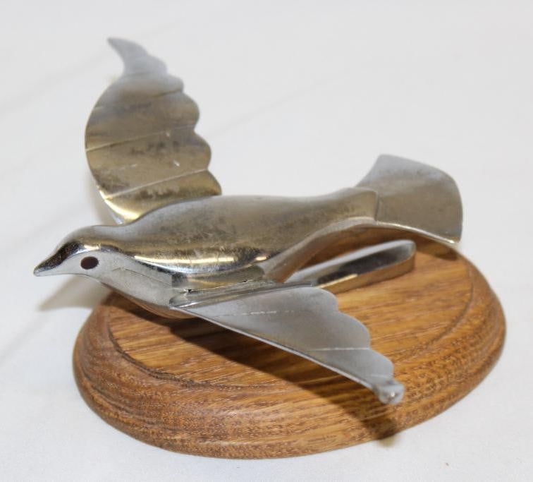 Flying Bird Radiator Mascot Hood Ornament (1 of 4)