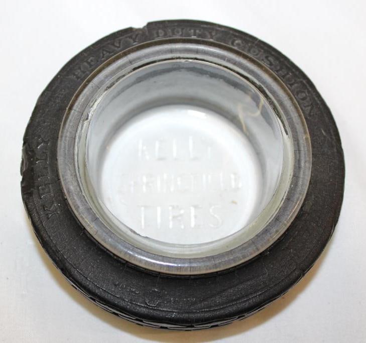 Kelly Springfield Truck Tires Advertising Tire Ashtray (1 of 3)