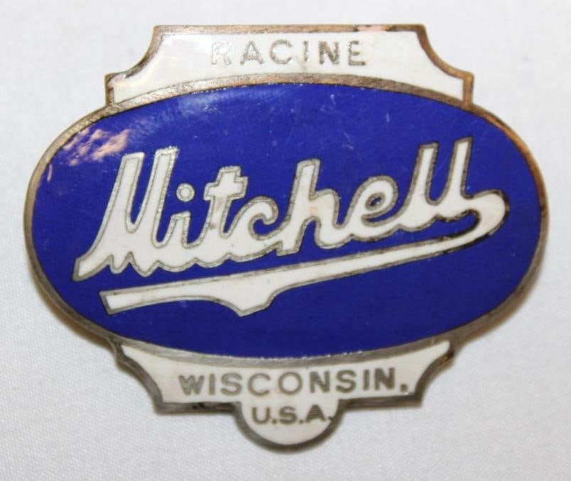 1919-1921 Mitchell Motor Car Co Radiator Emblem Badge (1 of 2)