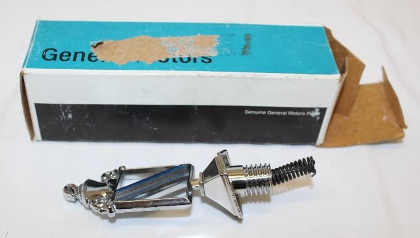 NOS 1976-1980 Buick Regal Radiator Mascot Hood Ornament: 6.5" x 2" x 2", with original box
