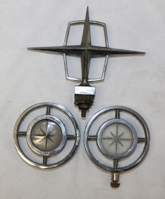 Group of 3 Lincoln Radiator Mascot Hood Ornaments (1 of 4)