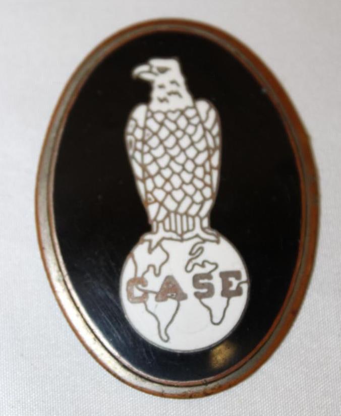 1925-1927 Case Motor Car Co Radiator Emblem Badge (1 of 2)
