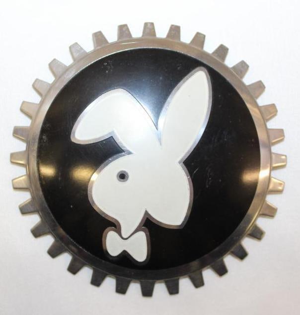 Playboy Bunny Radiator Emblem Badge (1 of 2)