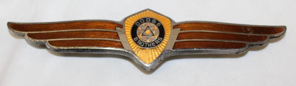1936-1938 Dodge Brothers Trunk Emblem Badge (1 of 3)