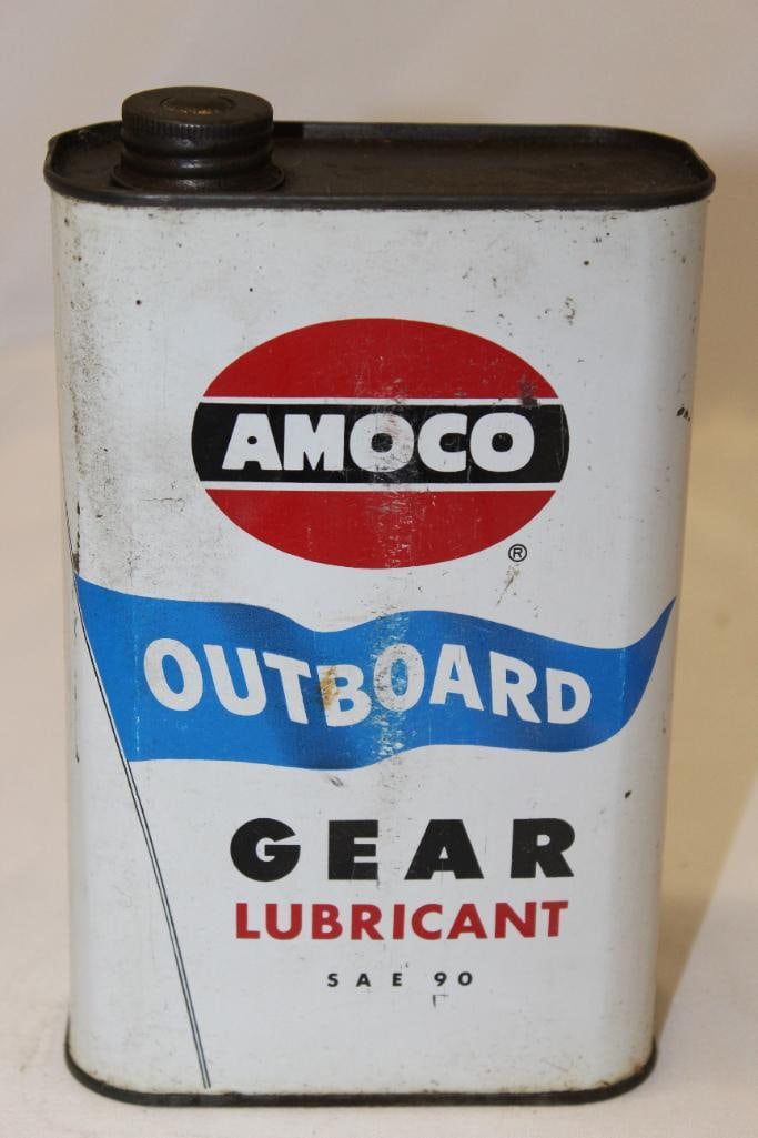 Amoco 1 Quart Outboard Oil Can (1 of 4)