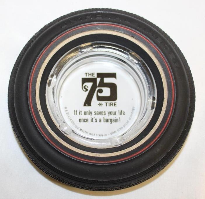 Uniroyal Master Advertising Tire Ashtray (1 of 3)