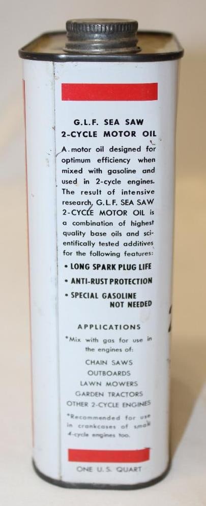 GLF Seasaw 1 Quart Outboard Oil Can (1 of 3)