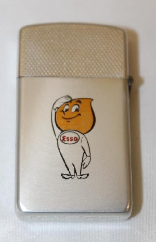 Esso Oil Drop Park Advertising Lighter: 2.25" x 1.25"