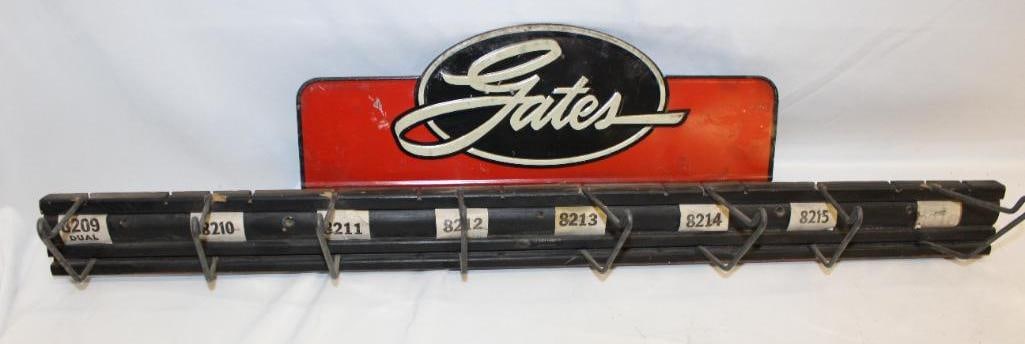Gates Automotive Belt Rack Sign (1 of 6)