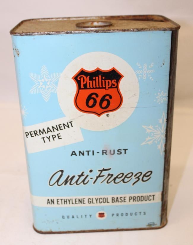 Phillips 66 One Gallon Anti-Freeze Can (1 of 4)