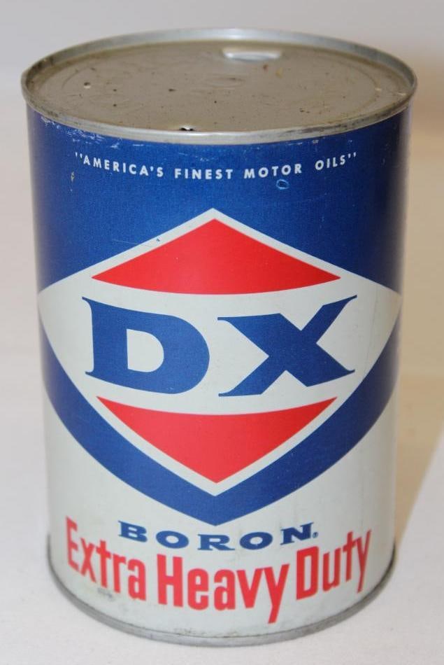DX Boron Extra Heavy Duty Metal One Quart Oil Can (1 of 4)
