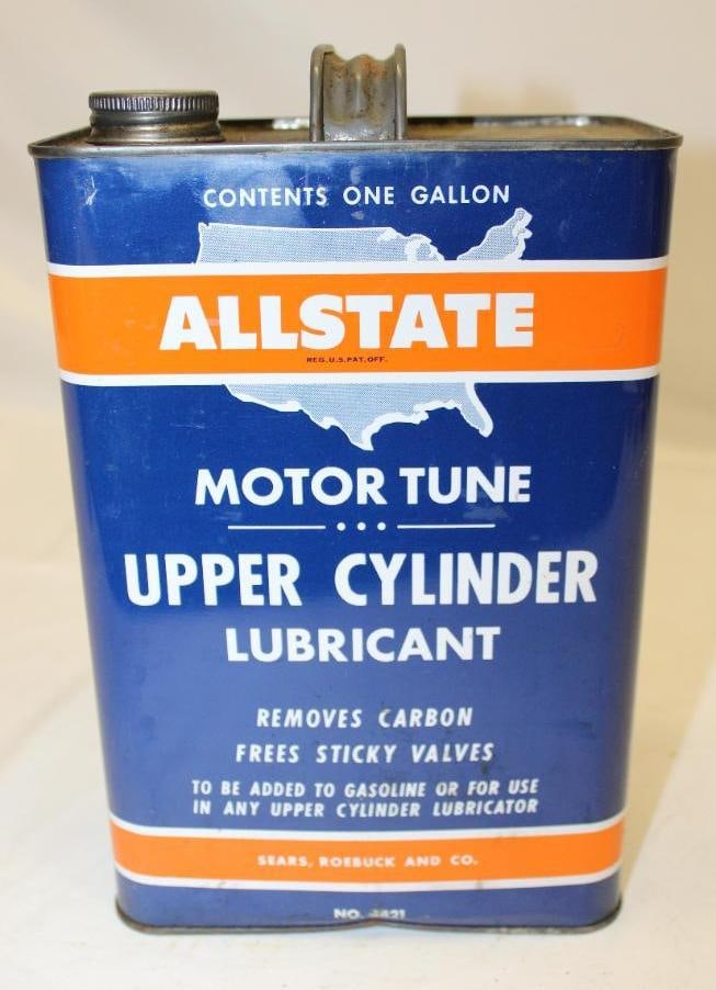 Allstate Motor Tune One Gallon Oil Can (1 of 4)