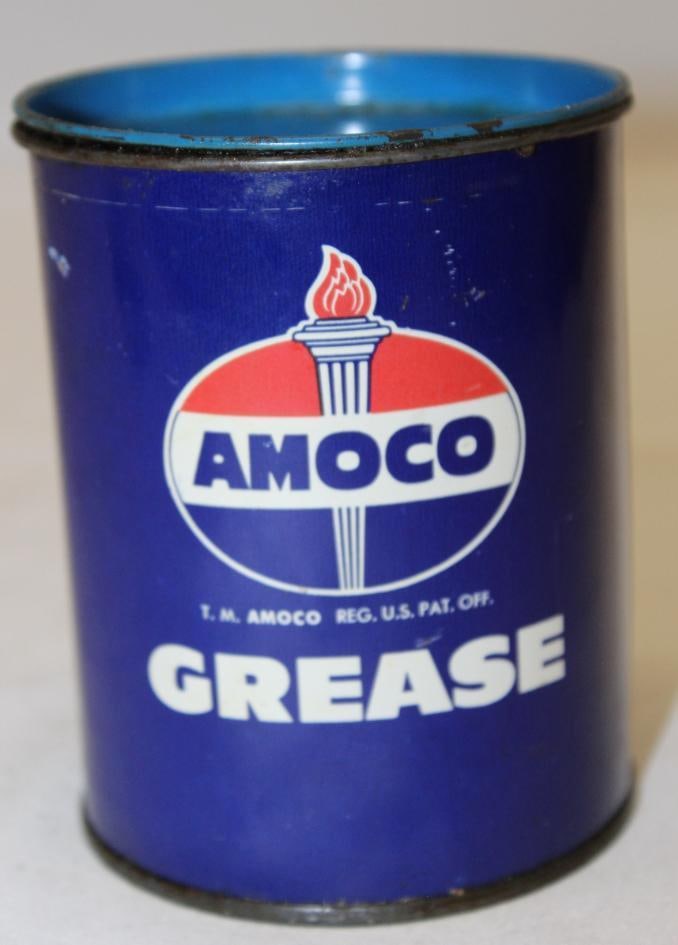 Amoco 1 lb Grease Can (1 of 4)