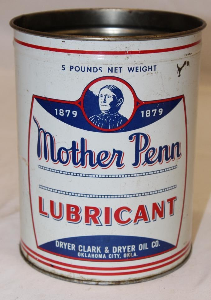 Mother Penn Graphic 5 lb Grease Can (1 of 4)