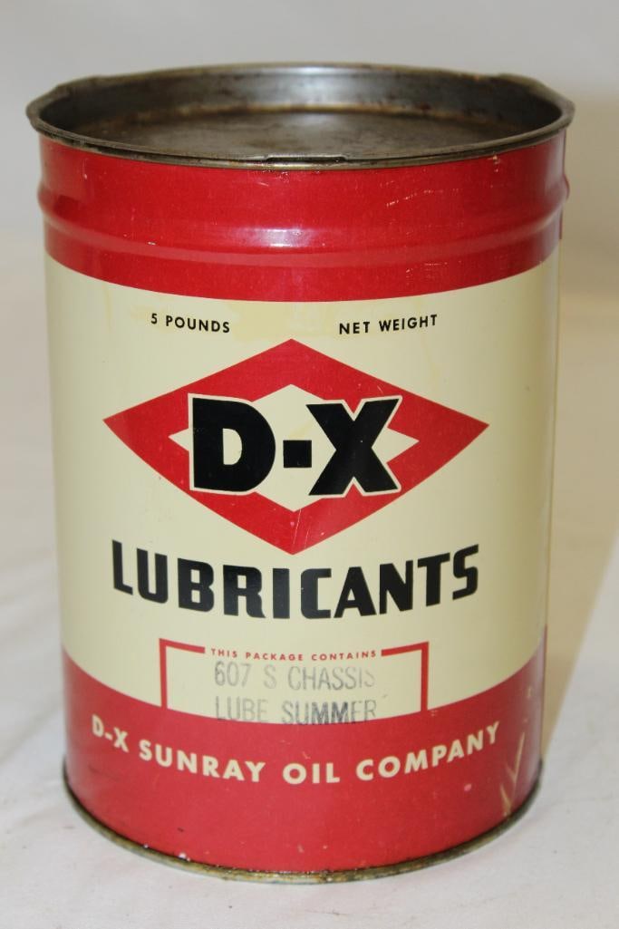 DX Sunray Lubricants Summer Lube 5 lb Grease Can (1 of 4)