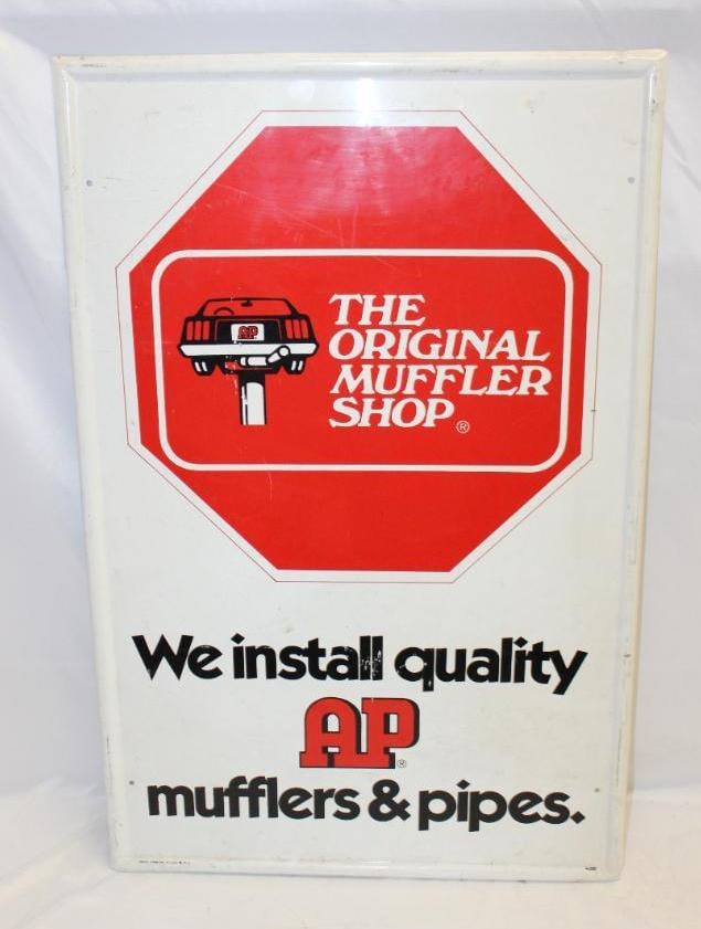 AP Muffler Shop Advertising Sign (1 of 6)