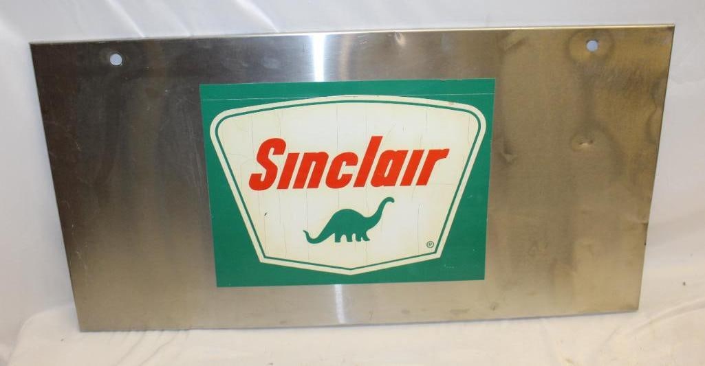 Sinclair Gas Station Advertising Pump Panel (1 of 4)