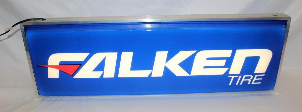 Falker Plastic Light Up Advertising Tire Sign (1 of 5)