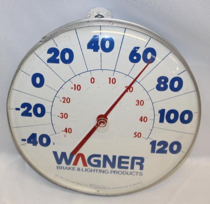 Wagner Brake Products Round Dial Advertising Thermometer (1 of 4)